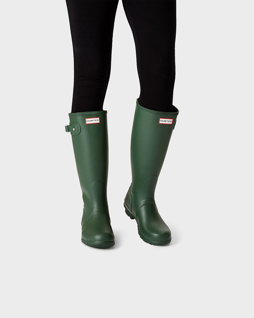 Botas De Altas Original Hunter Mujer - Verdes - 581203RNG